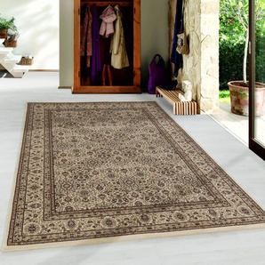 Teppich AYYILDIZ TEPPICHE KASHMIR 2602 Teppiche Gr. B/L: 240 cm x 340 cm, 10 mm, 1 St., beige Orientalische Muster Wohnzimmer, Orient Optik