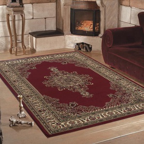 Teppich AYYILDIZ TEPPICHE Marrakesh 297 Teppiche Gr. B/L: 160 cm x 230 cm, 12 mm, 1 St., rot Orientalische Muster Orient-Optik, Wohnzimmer