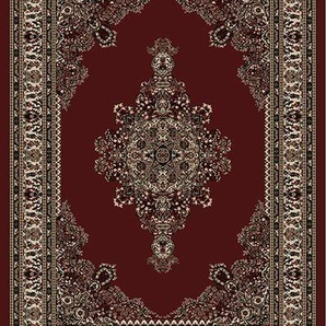 Teppich AYYILDIZ TEPPICHE Marrakesh 297 Teppiche Gr. B/L: 300 cm x 400 cm, 12 mm, 1 St., rot Esszimmerteppiche Orient-Optik, Wohnzimmer