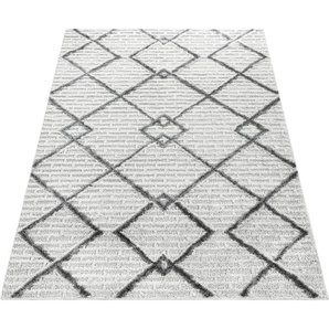 Teppich AYYILDIZ TEPPICHE PISA 4701 Teppiche Gr. B/L: 200 cm x 290 cm, 20 mm, 1 St., beige (cream) Esszimmerteppiche