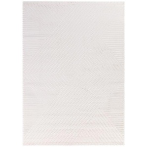 Teppich AYYILDIZ TEPPICHE SAHARA 1115 Teppiche Gr. B/L: 200 cm x 290 cm, 12 mm, 1 St., beige (cream) Esszimmerteppiche Pflegeleicht Strapazierfähig Trend Colors