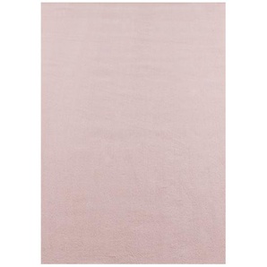 Teppich AYYILDIZ TEPPICHE SKY 5400 Teppiche Gr. B/L: 240 cm x 340 cm, 7 mm, 1 St., rosa (rose) Esszimmerteppiche Besonders weich Softfllor waschbar
