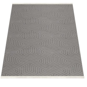 Teppich AYYILDIZ TEPPICHE STYLE 8901 Teppiche Gr. B/L: 160 cm x 230 cm, 7 mm, 1 St., braun (mocca) Esszimmerteppiche pflegeleicht und schmutzresistent