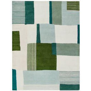 Teppich Boro textil grün / 170 x 240 cm - Handgetuftet - Maison Sarah Lavoine -
