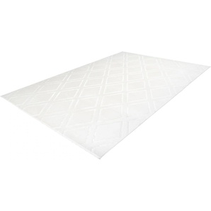 Teppich CALO-DELUXE Latemar 400 Teppiche Gr. B/L: 200 cm x 290 cm, 7 mm, 1 St., weiß Esszimmerteppiche