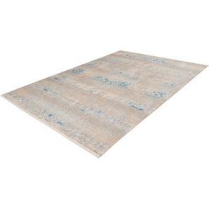 Teppich CALO-DELUXE Rossa 500 Teppiche Gr. B/L: 160 cm x 230 cm, 5 mm, 1 St., blau (grau, türkis) Esszimmerteppiche