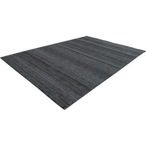 Teppich CALO-DELUXE Roxy 300 Teppiche Gr. B/L: 200 cm x 290 cm, 6 mm, 1 St., bunt (anthrazit, multi) Baumwollteppiche Flachgewebe, Wohnzimmer