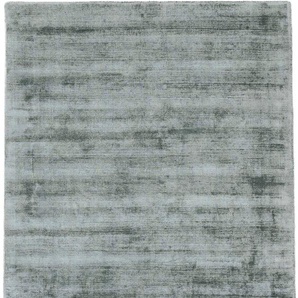 Teppich CARPETFINE Ava Viskoseteppich Teppiche Gr. B/L: 200 cm x 250 cm, 13 mm, 1 St., grün (mint) Esszimmerteppiche Seidenoptik, leichter Glanz, auch als Läufer erhältlich