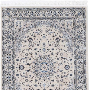 Teppich CARPETFINE Nain Diane Teppiche Gr. B/L: 300 cm x 400 cm, 8 mm, 1 St., beige (creme) Nain-Teppiche Kurzflorteppich, Orient Look