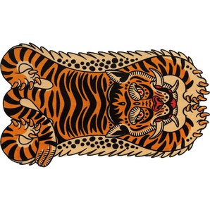 Teppich Dragon Tiger, wash+dry by Kleen-Tex, rechteckig
