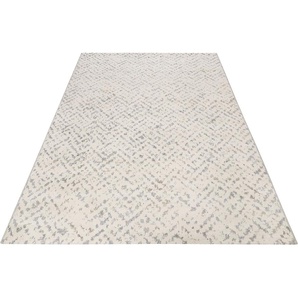 Teppich ESPRIT Amber Teppiche Gr. B/L: 160 cm x 225 cm, 4 mm, 1 St., blau (offwhite, blau) Outdoor-Teppiche In- und Outdoor geeignet