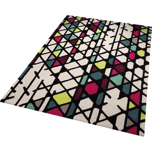 Teppich ESPRIT Artisan Pop Teppiche Gr. B/L: 120 cm x 180 cm, 12 mm, 1 St., bunt (multi) Esszimmerteppiche