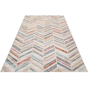 Teppich ESPRIT Cabana Teppiche Gr. B/L: 200 cm x 290 cm, 4 mm, 1 St., bunt (beige, multi) Bunte Teppiche