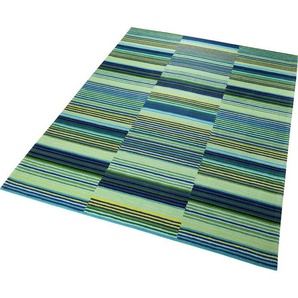 Teppich ESPRIT Colorpop Teppiche Gr. B/L: 140 cm x 200 cm, 10 mm, 1 St., grün Esszimmerteppiche