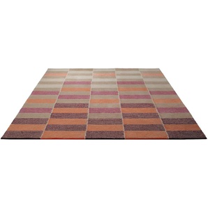 Teppich ESPRIT Fida Teppiche Gr. B/L: 170 cm x 240 cm, 10 mm, 1 St., lila (beere) Esszimmerteppiche