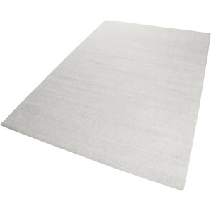 Teppich ESPRIT Loft Teppiche Gr. B/L: 130 cm x 190 cm, 20 mm, 1 St., grau (weiß, grau) Esszimmerteppiche Wohnzimmer, große Farbauswahl, sehr weicher Flor, dicht gewebt, robust