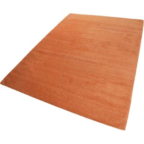Teppich ESPRIT Loft Teppiche Gr. B/L: 160 cm x 230 cm, 20 mm, 1 St., orange (orange, terra) Esszimmerteppiche Wohnzimmer, große Farbauswahl, sehr weicher Flor, dicht gewebt, robust