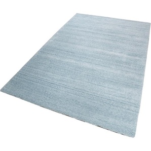 Teppich ESPRIT Loft Teppiche Gr. B/L: 200 cm x 290 cm, 20 mm, 1 St., blau (meliert, hellblau) Esszimmerteppiche Wohnzimmer, große Farbauswahl, sehr weicher Flor, dicht gewebt, robust