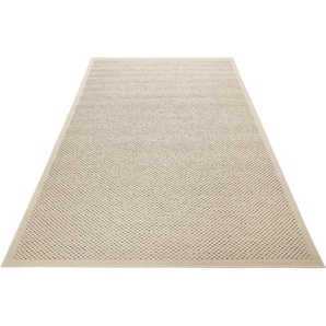 Teppich ESPRIT Newport Teppiche Gr. B/L: 200 cm x 290 cm, 5 mm, 1 St., beige (beige, grau) Webteppiche In- und Outdoor geeignet