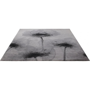 Teppich ESPRIT Night Shade Teppiche Gr. B/L: 160 cm x 230 cm, 11 mm, 1 St., grau (grau, schwarz) Esszimmerteppiche