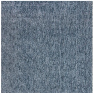 Teppich FLAIR RUGS Marly Teppiche Gr. B/L: 200 cm x 290 cm, 7 mm, 1 St., blau Esszimmerteppiche