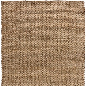 Teppich FLAIR RUGS Sol Teppiche Gr. B/L: 160 cm x 230 cm, 10 mm, 1 St., beige Juteteppiche