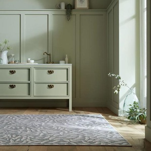 Teppich FLAIR RUGS Wallace Leaves Teppiche Gr. B/L: 160 cm x 230 cm, 4 mm, 1 St., bunt Esszimmerteppiche Waschbarer Teppich