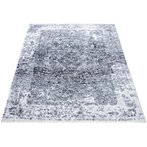 Teppich GALLERY M BRANDED BY MUSTERRING AMICA Teppiche Gr. B/L: 160 cm x 230 cm, 8 mm, 1 St., silberfarben Esszimmerteppiche