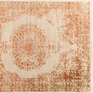 Teppich GALLERY M BRANDED BY MUSTERRING Bella Teppiche Gr. B/L: 133 cm x 190 cm, 8 mm, 1 St., beige (creme) Esszimmerteppiche Wohnzimmer