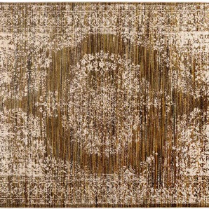 Teppich GALLERY M BRANDED BY MUSTERRING Bella Teppiche Gr. B/L: 200 cm x 290 cm, 8 mm, 1 St., grün Esszimmerteppiche Wohnzimmer