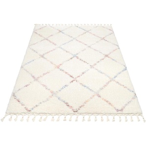 Teppich GALLERY M BRANDED BY MUSTERRING BOHO Teppiche Gr. B/L: 160 cm x 230 cm, 12 mm, 1 St., bunt (creme, multi) Orientalische Muster