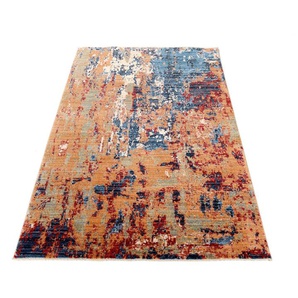 Teppich GALLERY M BRANDED BY MUSTERRING Corso Teppiche Gr. B/L: 133 cm x 190 cm, 8 mm, 1 St., orange Esszimmerteppiche Wohnzimmer