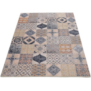 Teppich GALLERY M BRANDED BY MUSTERRING FARO Teppiche Gr. B/L: 160 cm x 230 cm, 12 mm, 1 St., bunt (multi) Esszimmerteppiche