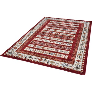 Teppich GINO FALCONE FASA 22004 Teppiche Gr. B/L: 160 cm x 230 cm, 14 mm, 1 St., rot Orientalische Muster