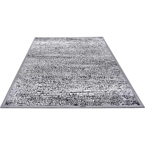 Teppich GINO FALCONE Orelia 102 Teppiche Gr. B/L: 160 cm x 235 cm, 7 mm, 1 St., silberfarben Esszimmerteppiche