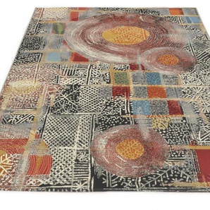 Teppich GINO FALCONE Outdoor-Africa 36 Teppiche Gr. B/L: 120 cm x 180 cm, 5 mm, 1 St., bunt Esszimmerteppiche Flachgewebe, In- und Outdoor geeignet, Wohnzimmer