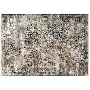 Teppich   ¦ grau ¦ Viskose ¦ Maße (cm): B: 67 H: 0,8