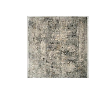 meinTeppich Teppich  Palermo ¦ grau ¦ Synthetische Fasern ¦ Maße (cm): B: 200 H: 0,8