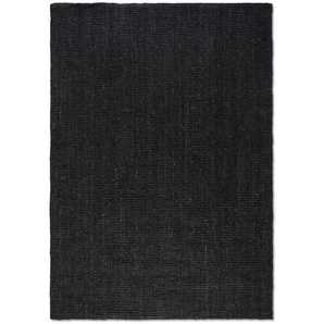 Teppich HANSE HOME Jaipur Teppiche Gr. B/L: 160 cm x 230 cm, 10 mm, 1 St., schwarz Esszimmerteppiche