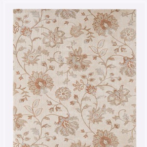 Teppich HEINE HOME Teppiche Gr. B/L: 140 cm x 200 cm, 12 mm, 1 St., beige (ecru, gemustert) Esszimmerteppiche