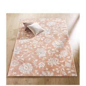 Teppich HEINE HOME Teppiche Gr. B/L: 140 cm x 200 cm, 12 mm, 1 St., orange (apricot, gemustert) Esszimmerteppiche