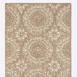 Teppich HEINE HOME Teppiche Gr. B/L: 160 cm x 230 cm, 6 mm, 1 St., beige Kurzflor-Teppiche