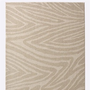 Teppich HEINE HOME Teppiche Gr. B/L: 160 cm x 230 cm, 9 mm, 1 St., beige (beige, ecru) Kurzflor-Teppiche