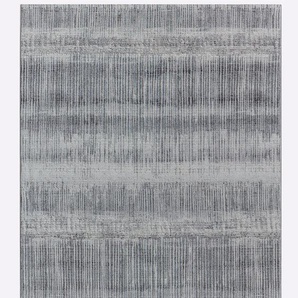 Teppich HEINE HOME Teppiche Gr. B/L: 160 cm x 235 cm, 3 mm, 1 St., grau Kurzflor-Teppiche