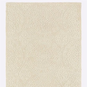 Teppich HEINE HOME Teppiche Gr. B/L: 190 cm x 290 cm, 6 mm, 1 St., beige (ecru) Kurzflor-Teppiche