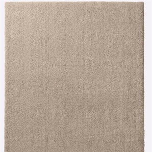 Teppich HEINE HOME Teppiche Gr. B/L: 80 cm x 150 cm, 6 mm, 1 St., beige (creme) Kurzflor-Teppiche