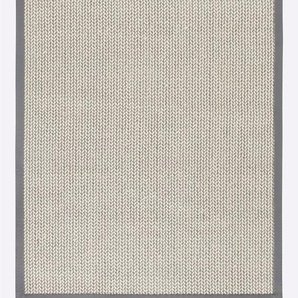 Teppich HEINE HOME Teppiche Gr. B/L: 80 cm x 270 cm, 10 mm, 1 St., grau Sisalteppiche
