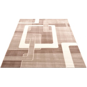 Teppich HOME AFFAIRE Anesa Teppiche Gr. B/L: 200 cm x 290 cm, 12 mm, 1 St., braun Esszimmerteppiche
