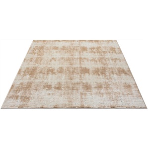 Teppich HOME AFFAIRE »Authal« Teppiche Gr. B/L: 200 cm x 300 cm, 9 mm, 1 St., beige (sand) Esszimmerteppiche dezenter Glanz, Schrumpf-Garn-Effekt, im Vintage-Look, dichte Qualität