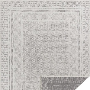 Teppich HOME AFFAIRE Bernard Teppiche Gr. B/L: 240 cm x 340 cm, 5 mm, 1 St., beige (creme, grau) Esszimmerteppiche